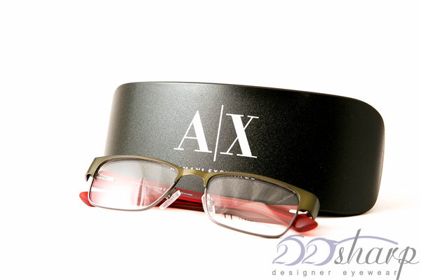 Armani Exchange Eyeglasses-AX 1012 6049 OLIVE/SATIN GUNMETAL | eBay